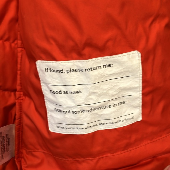 Rei orange down jacket xxs kids - Picture 10 of 11